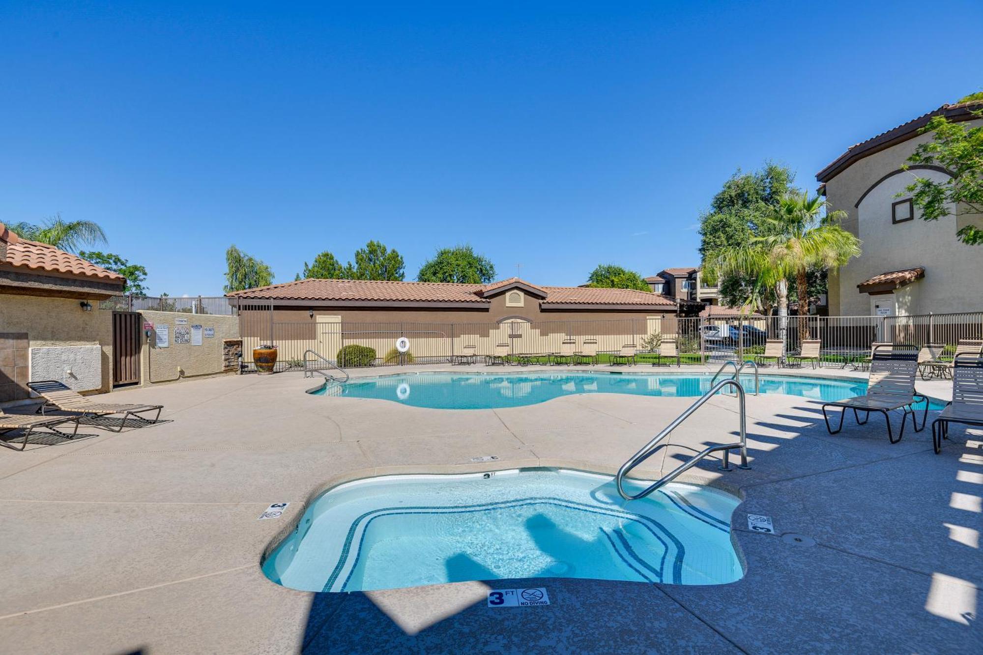 Mesa Condo With Private Patio And Grill Pool Access! Exterior photo
